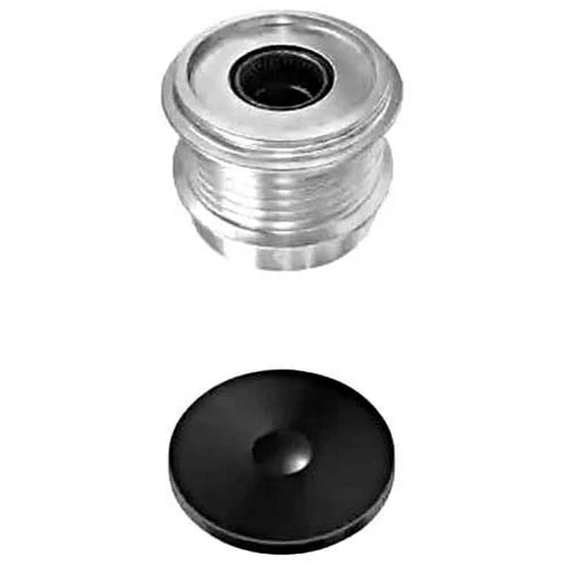 HELLA 9XU 358 038-711 Alternator Freewheel Clutch - Thread Size: M16x1,5 - Number of grooves: 6 - with cap