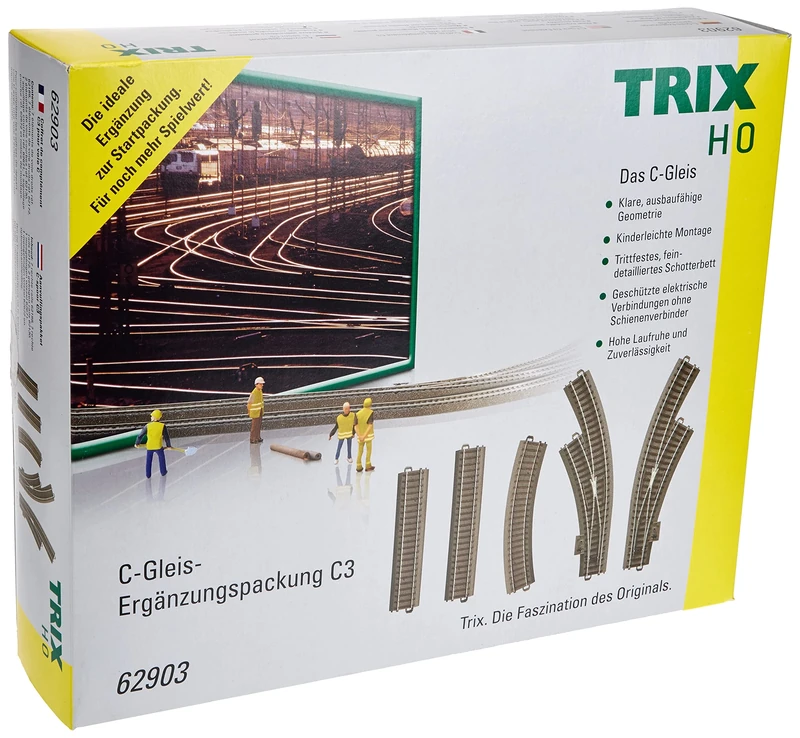 Trix 62903 Supplementary Set C 3 - Track H0 - Tracks and Switches