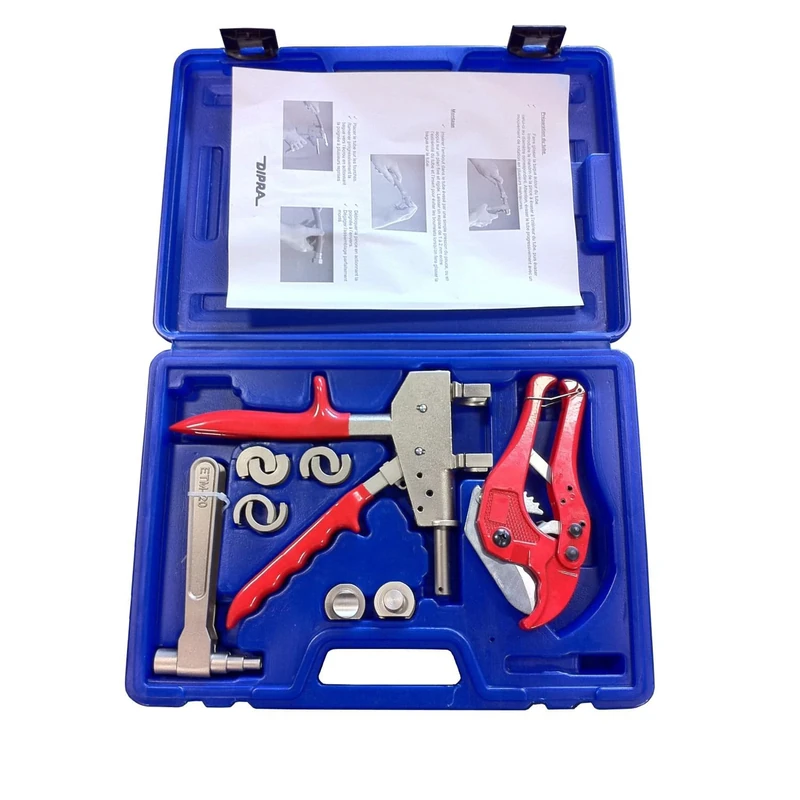 Dipra 93431 Complete Set of 3 Clips for Tube, Multi-Coloured