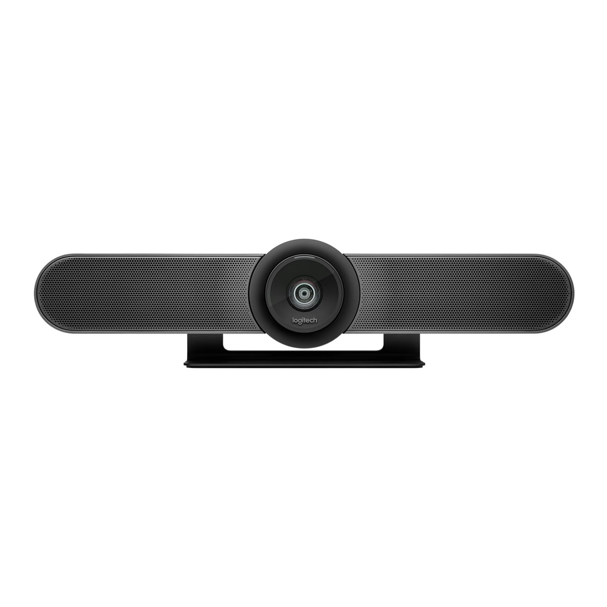 Logitech MeetUp Video Conferencing System, Ultra HD 4K/1080p/720p, 3 Microphones/Adjustable Speakers, Wide Field of View 120°, PC/Mac/Laptop/Macbook/Tablet - Black, 4K