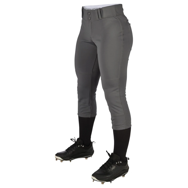 Champro Women's Bp11agphl Tournament Traditional Low-Rise Pant, Graphite, Large