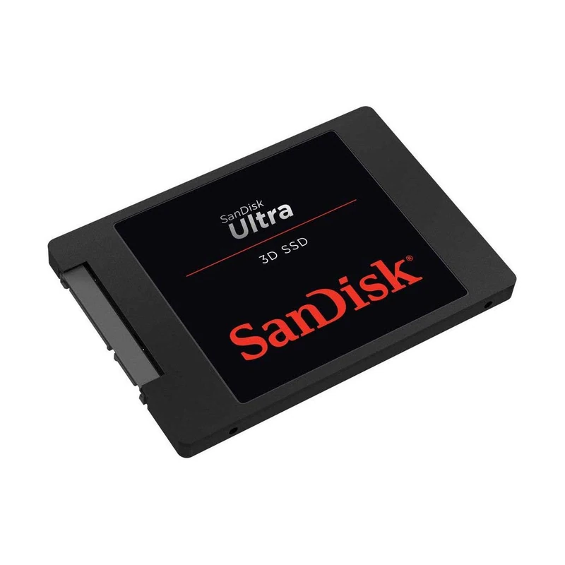 SanDisk Ultra 3D SSD 2TB up to 560MB/s Read / up to 530MB/s Write , Black, Solid State Drive