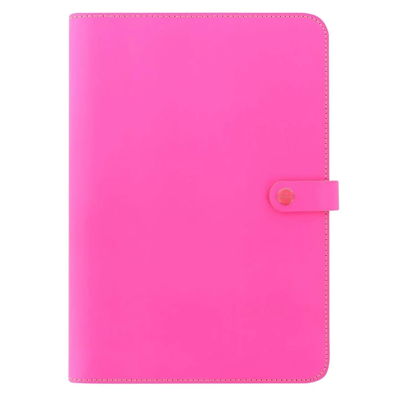 Filofax The Original A4 Notebook Folio - Fluoro Pink