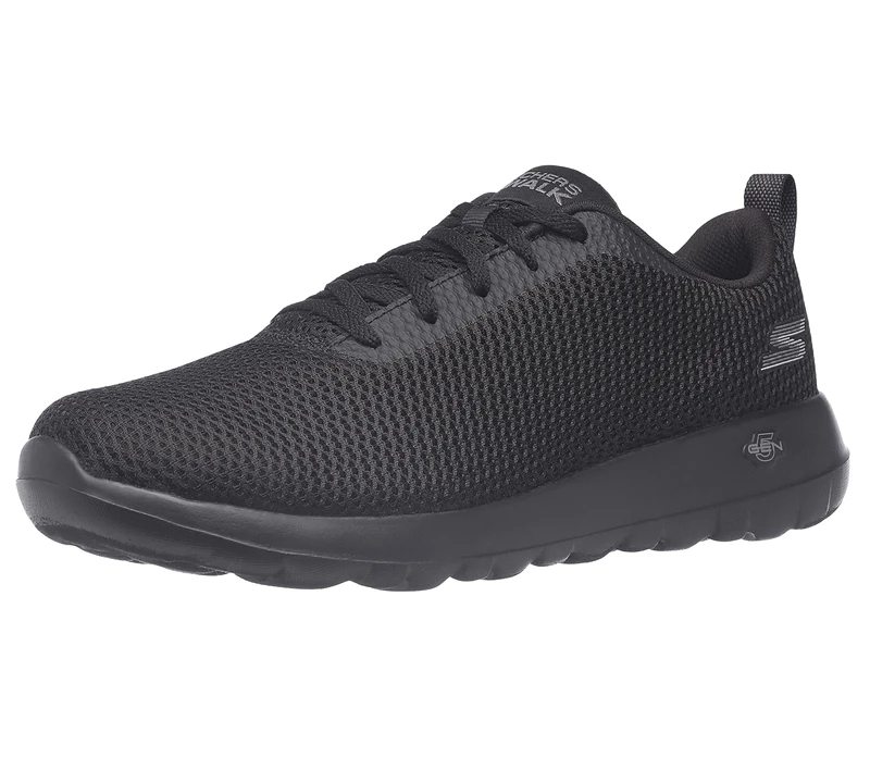 Skechers Men's Go Walk Max – Effort Sneaker, Black, 11.5 UK X-Wide