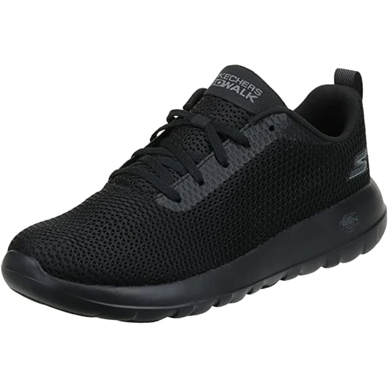 Skechers Mens Go Walk Max Effort Trainers, Black Textile Trim, 13 UK