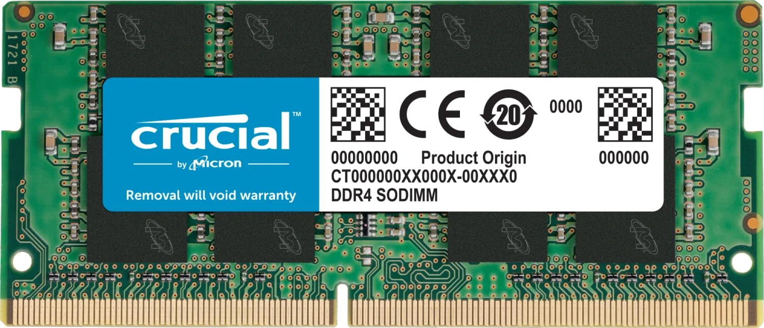 Crucial RAM CT16G4SFD8266 16GB DDR4 2666MHz Laptop Memory