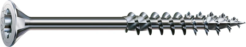 SPAX T-Star Plus 191010803405 Wood Screw 8.0 x 340 mm Countersunk Head Partial Thread 4Cut Wirox A3J Pack of 50