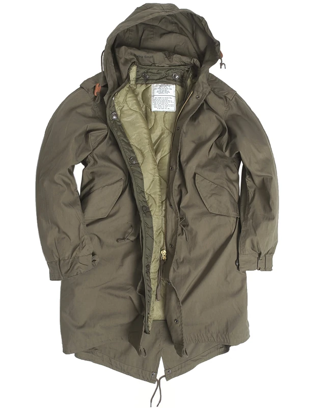 Mil-Tec Men's Us M51 Parka, Dark Olive, 3XS UK