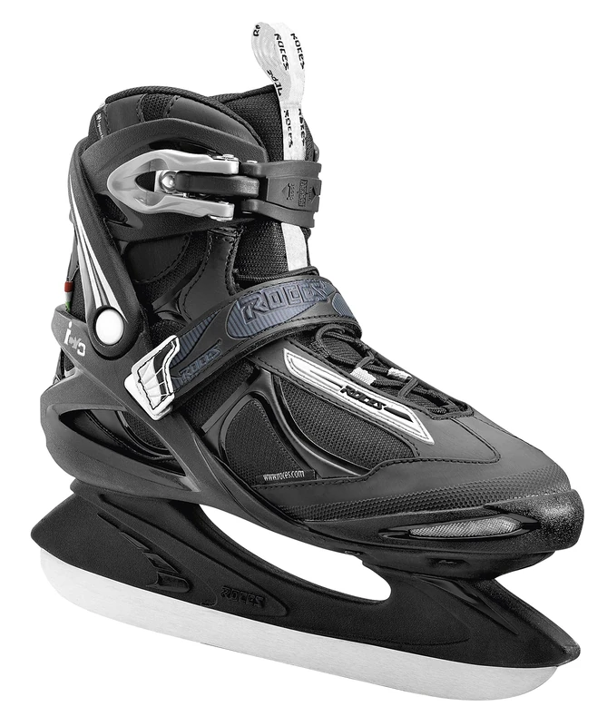 Roces Men's Big Icy Ice Skates, Black/White, 51