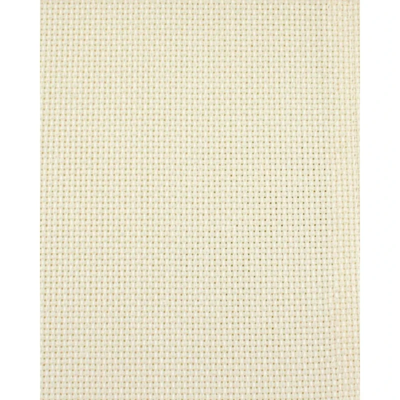 Permin Cream 14ct Aida 43 x 50cm, Fabric, Multicoloured, 2 x 21 x 30 cm