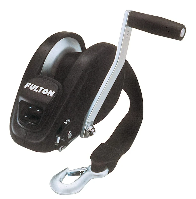 Fulton 142315 Winch, 1800 lbs, XLT-Black, 1 Pack