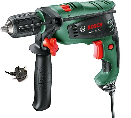 Bosch Home and Garden Hammer Drill EasyImpact 550 (550 W, in carrying case)