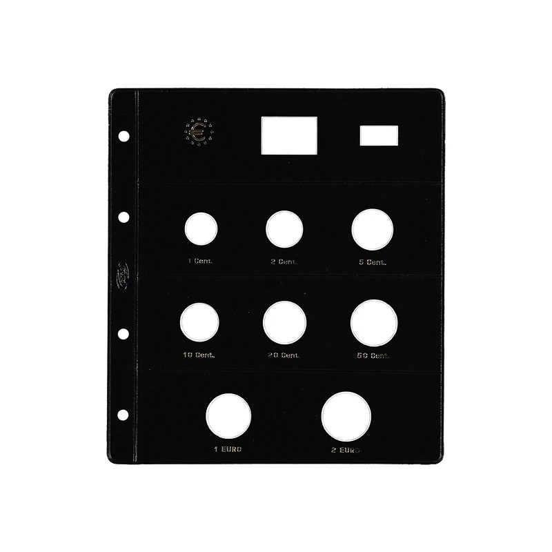 Pardo 171000 – Pack of 12 Pockets Coins Euro Normal, 8 Lodging Skylight