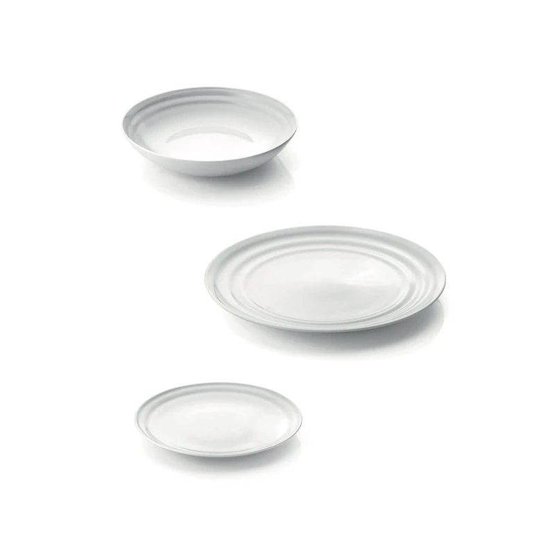 Guzzini White Everyday Set of 6 Place Settings 'Gocce'