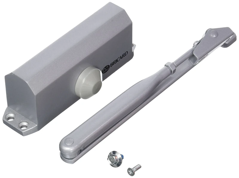 BRICARD 2062 Firm Strength 3 Silver Hydraulic Door