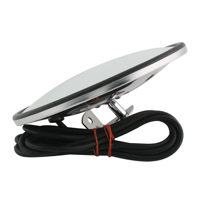 GG Grand General 33082 8” Round Convex Heated Blind Spot Mirror for Trucks, Buses, Utility Vehicles and more - Image 1