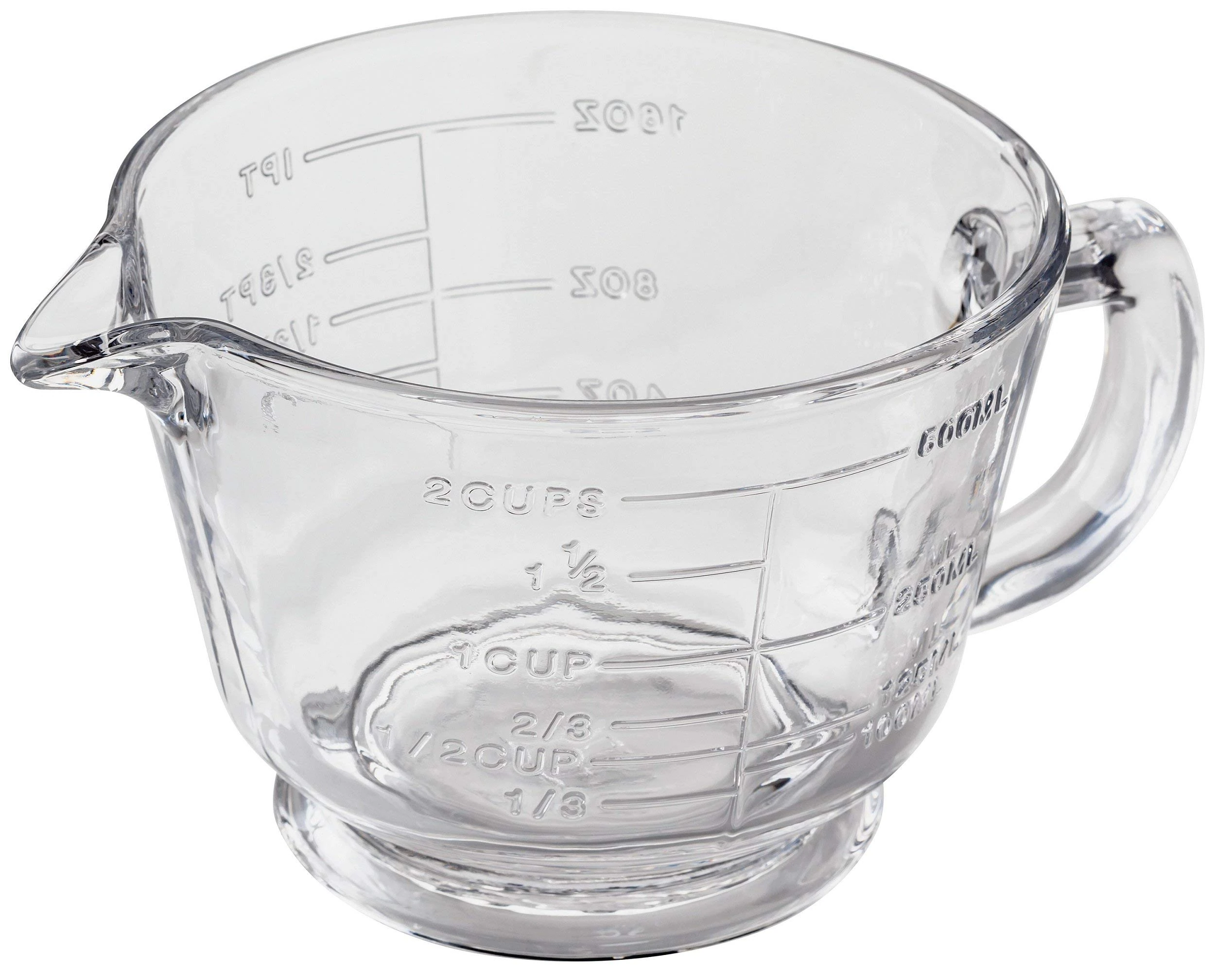 Judge Kitchen, Glass Measuring Jug, Transparent, 500ml