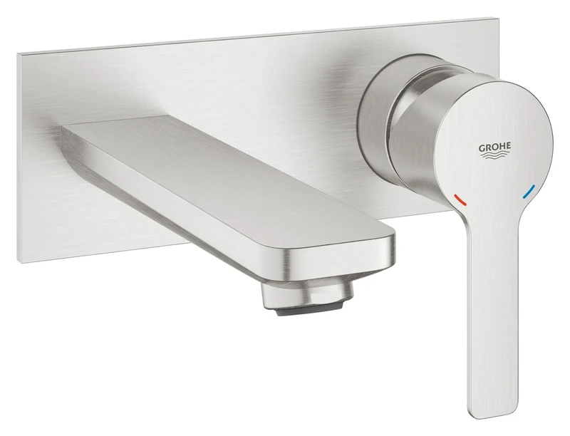 GROHE Lineare New 2-Hole Basin MixerM-Size Supersteel 19409DC1