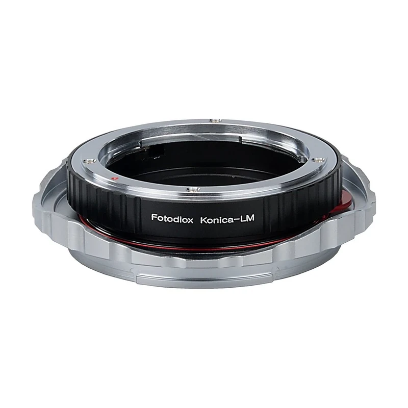 Fotodiox Pro Lens Mount Double Adapter, Konica Auto-Reflex (AR) SLR and Leica M Rangefinder Lenses to Fujifilm G-Mount GFX Mirrorless Digital Camera Systems (such as GFX 50S and more)