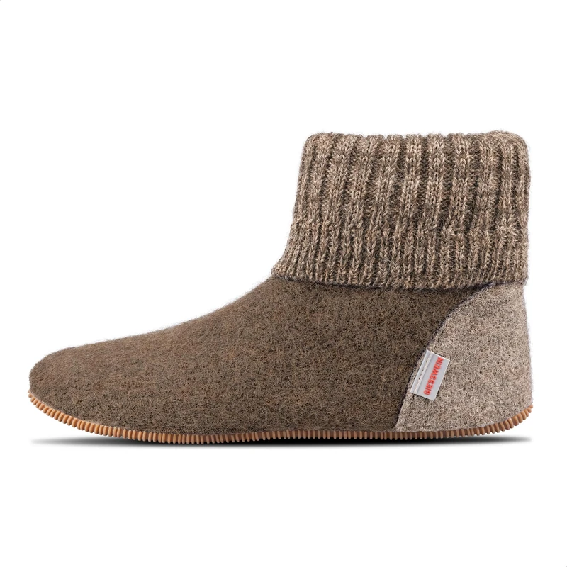 Giesswein High Slipper Wildpoldsried Taupe 26