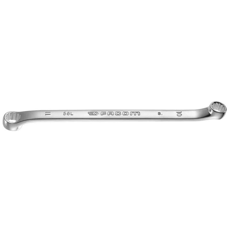 Facom 56l.17x19 Long Ring Spanners Set contre-coudes, Silver, 17 x 19 mm