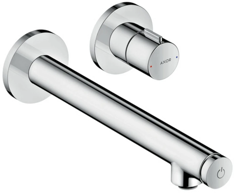 AXOR Uno Select Basin Tap, Wall-Mounted, chrome