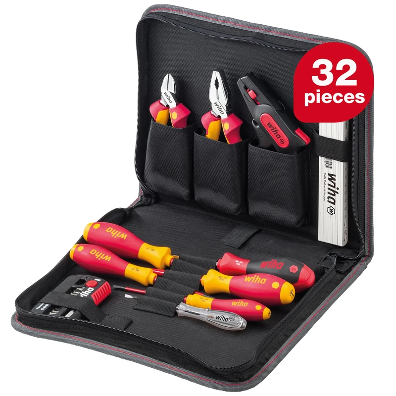 Wiha Tool Set Electrician 41241 Multi-Colour