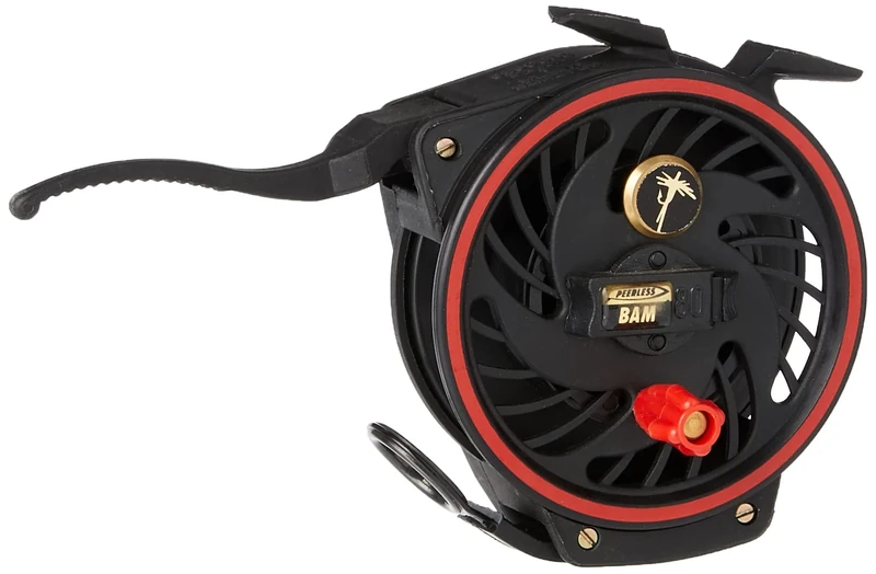 Peerless Bam Ritm Adult’s Unisex 80 Mrt Semi-Automatic Fly Fishing Reel, Black - Image 1