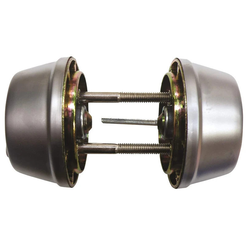 Tesa 517U0LP Security Door Lock, Gold (Polished Brass), Entry 60 and 70 mm