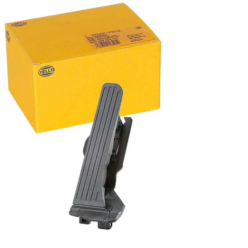 HELLA 6PV 011 040-711 Sensor, accelerator pedal position - for right-hand drive vehicles - 6-pin connector - Manual Transmission