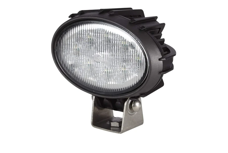 HELLA 1GA 996 661-041 LED-Worklight - Oval 100 Thermo Pro - 24/12V - 1700lm - mounting/Bolted - Swivelling Mounting Bracket - Short distance lighting - Plug: DEUTSCH plug