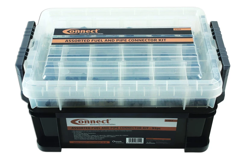 Connect 37011 Assorted Fuel & Pipe Connector Kit