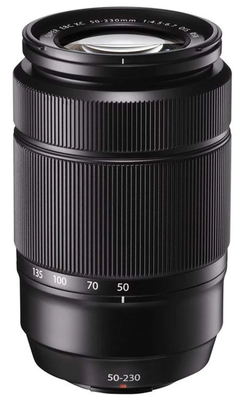 Fujifilm XC50-230 mm Lens f4.5-6.7 Optical Image Stabilisation Lens, Black