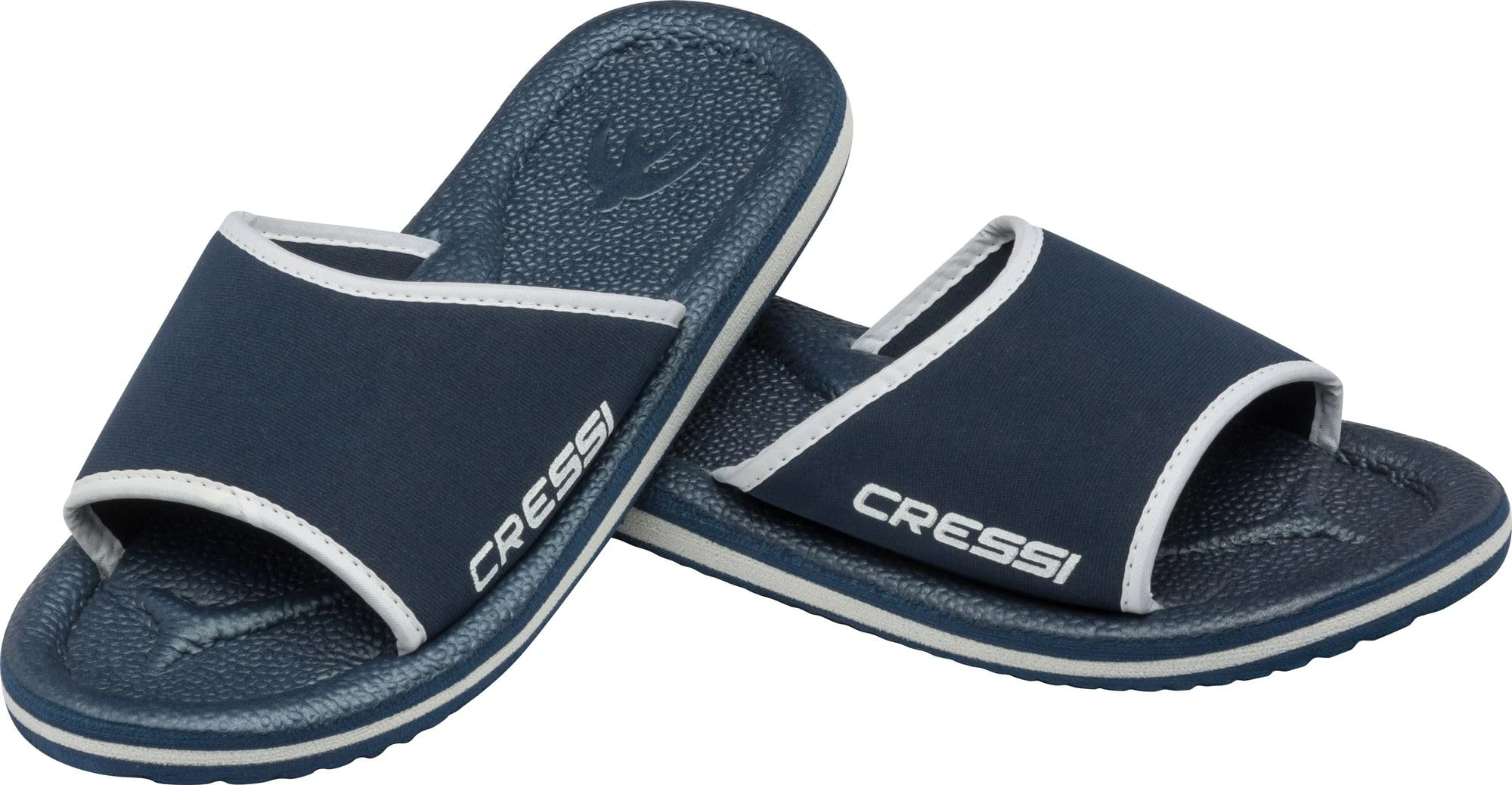 Cressi Unisex Lipari Pool Sandals, Blue White, Size 10 UK