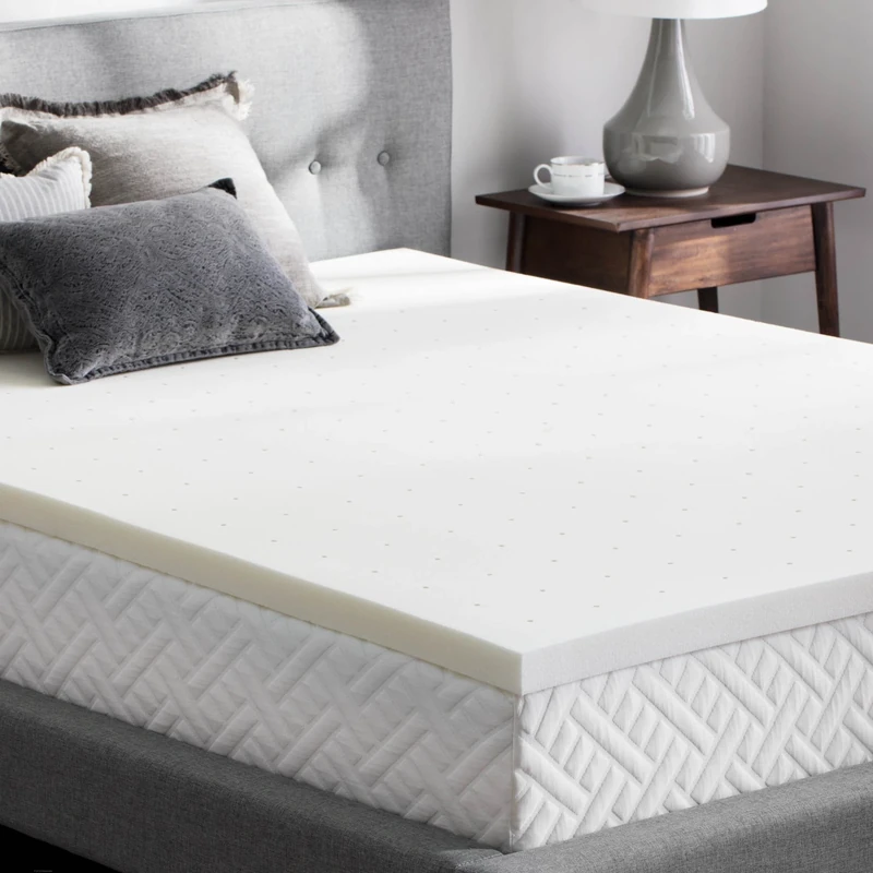 WEEKENDER 2 Inch Memory Foam Mattress Topper-Cal King, California - Image 1