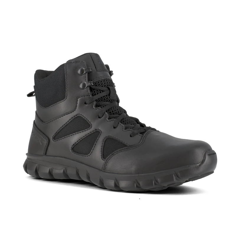 Reebok Men's Sublite Cushion Military & Tactical Boot, Black, 10.5 UK
