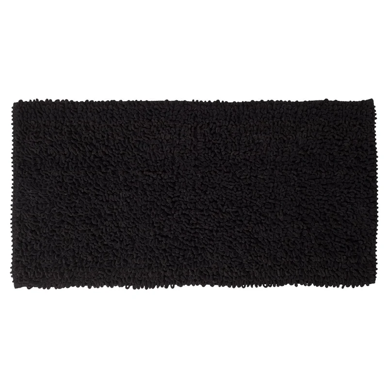 Sealskin Twist Bath Mat, Polyester, Anthracite, 60 x 3 x 120 cm