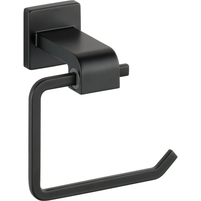Delta 77550 Ara Wall Mounted Single Hook Tissue Holder, Matte Black