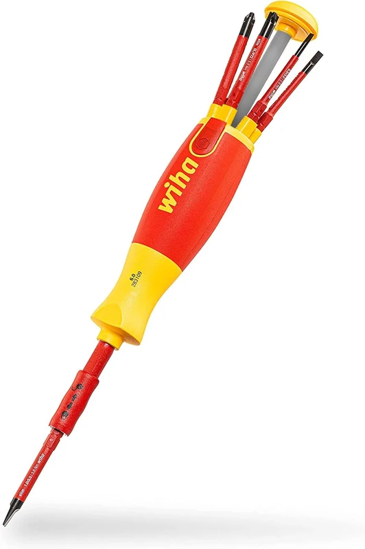 Wiha SB 2831-09023 LiftUp Electric, Red, Schlitz, Pozidriv, PlusMinus/Pozidriv