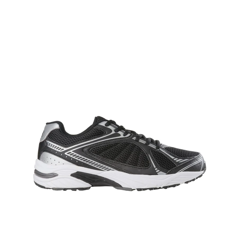 Scholl New Sprinter Unisex Adult Trainers, Black White, 10 UK