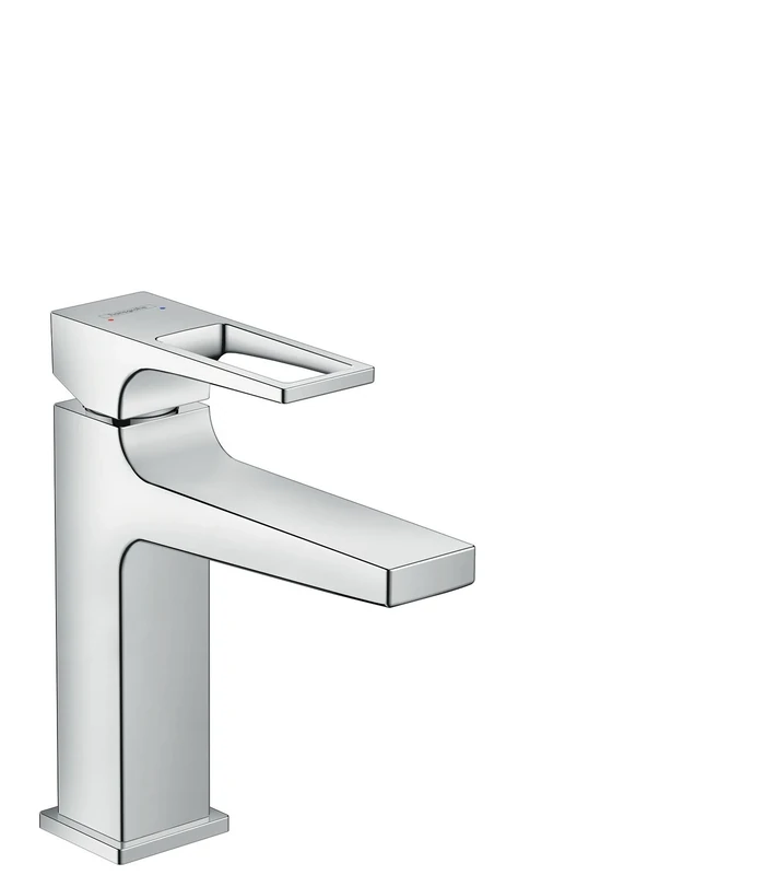 hansgrohe Metropol Basin Tap 110 with Loop Handle, Pop-Up Waste, chrome