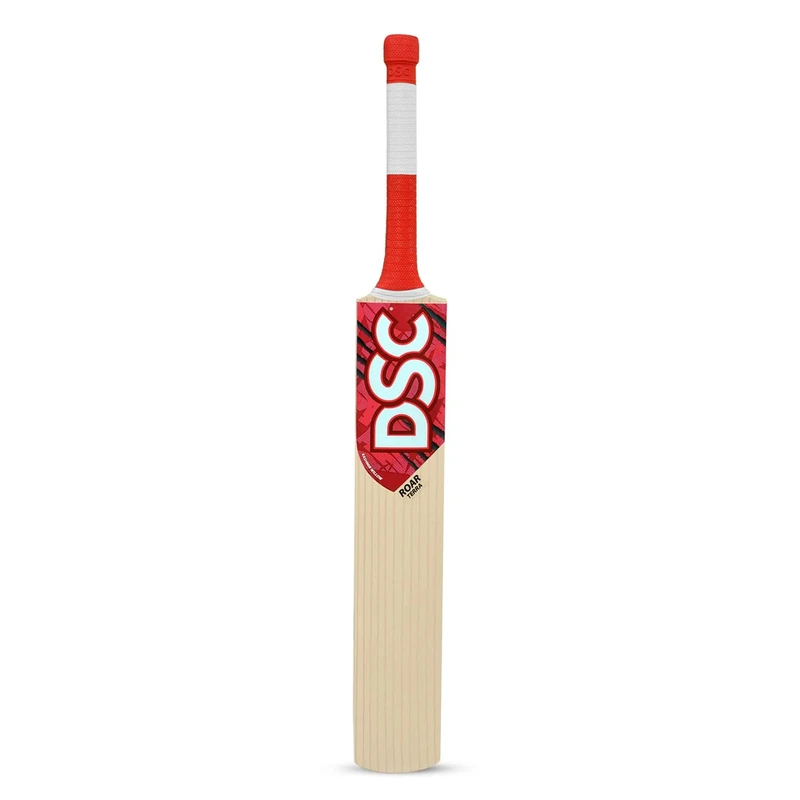 DSC Roar Terra Cricket Bat For Mens and Boys (Beige, Size -3) | Material: Kashmir Willow | Lightweight | Free Cover | Ready to play | For Intermediate Player | Ideal For Leather Ball