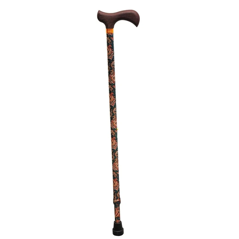 Queralto Green and Cashmere Extendable Aluminium Walking Stick