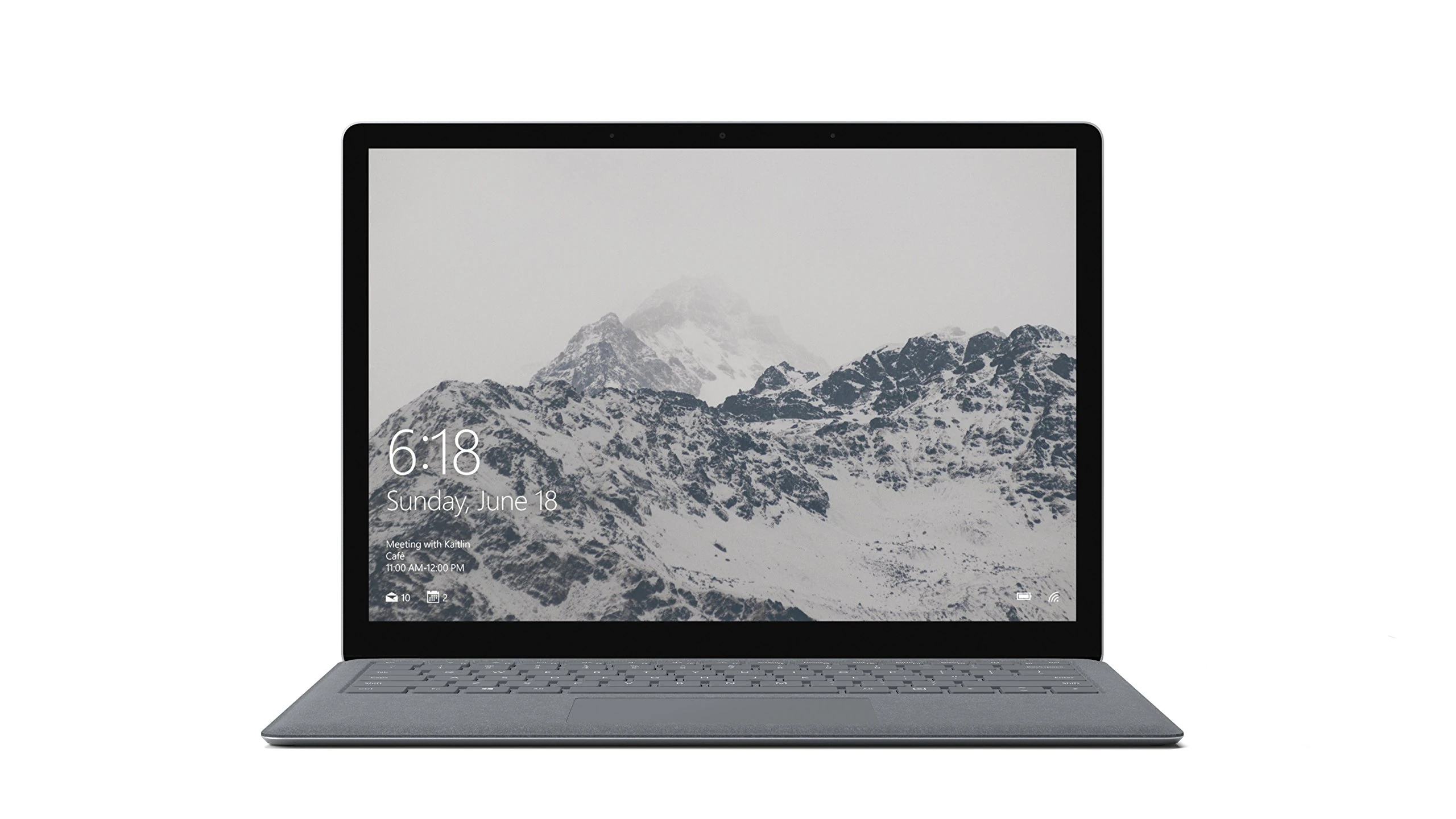 Microsoft 13.5-inch Touchscreen Surface Laptop (Platinum) - (Intel Core i5-7200U, 8GB RAM, 256GB SSD, Intel HD 620 Graphics, Windows 10 S)