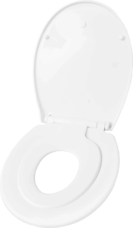 Cornat Toilet Seat Family Neo White/Toilet Lid/Children’s Toilet Seat/Soft-Close/Duroplast/KSFAMN00