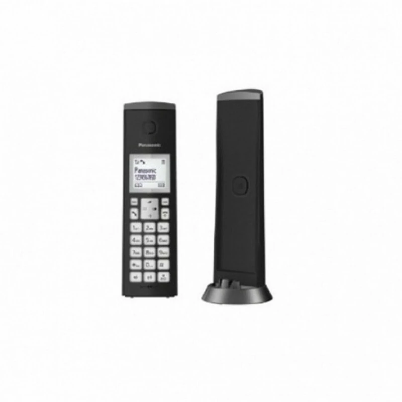 Panasonic KX-TGK210SPB – Digital Cordless Telephone (LCD, Caller ID, Custom Sound System, Hands-Free) Black - Image 1
