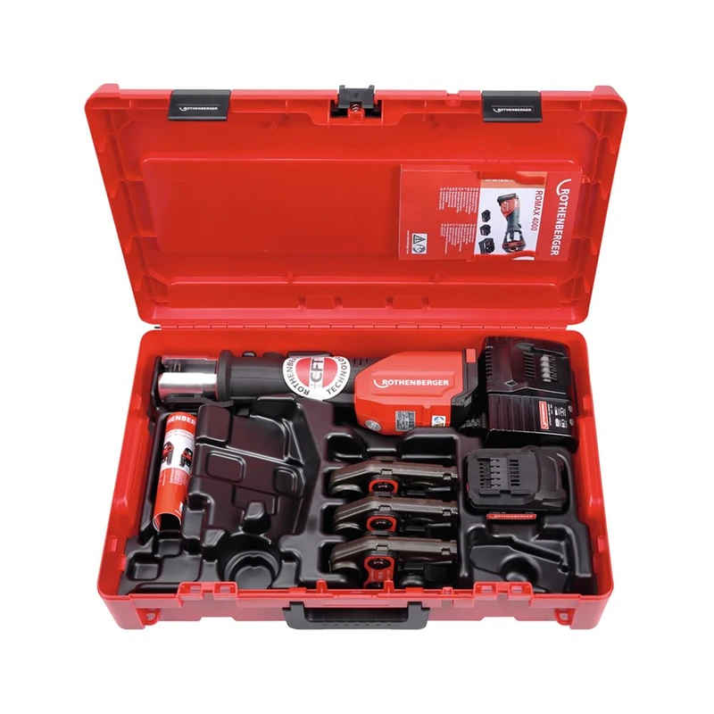 Rothenberger 1000001926 - Romax 4000 Set U16-20-25 mm. 4 Ah EU