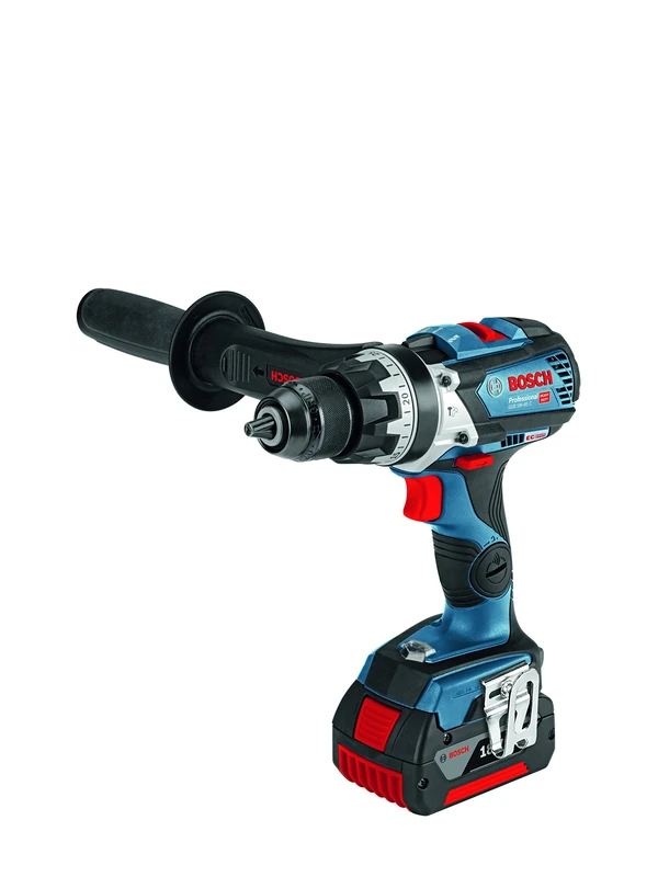 Bosch Professional 18V System Cordless Combi Drill GSB 18V-85 (incl. 2x GBA 5.0Ah Lithium-Ion Batteries, L-BOXX)