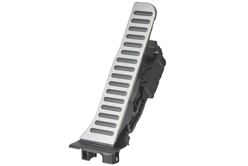 HELLA 6PV 011 039-711 Sensor, accelerator pedal position - for left-hand drive vehicles - 6-pin connector - Manual Transmission - Aluminium pedal pad