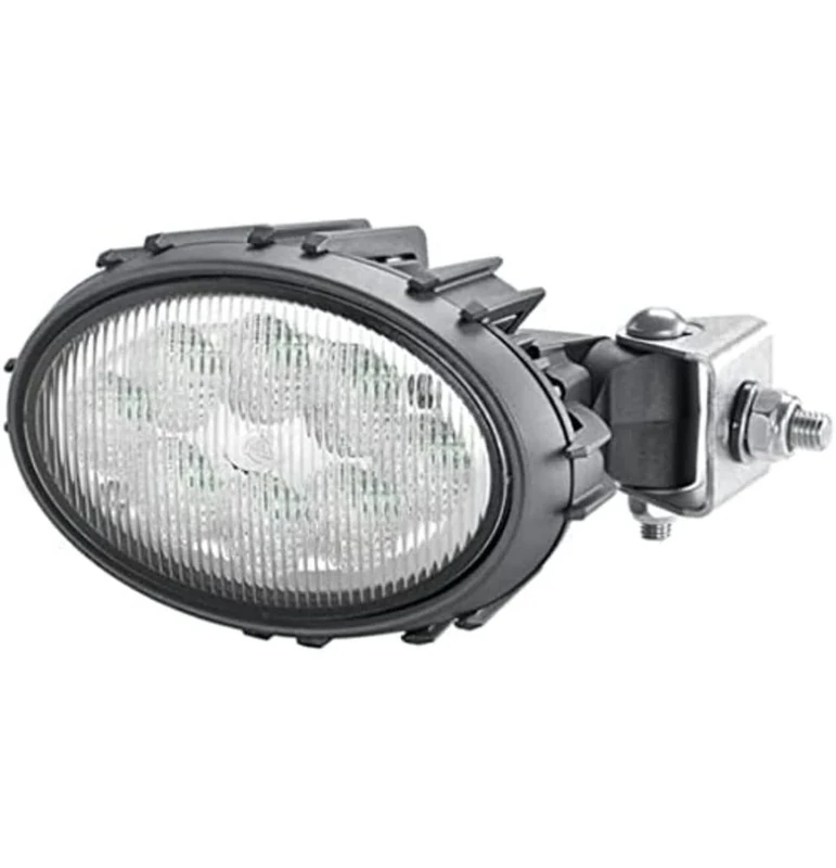HELLA 1GA 996 661-031 LED-Worklight - Oval 100 Thermo Pro - 12/24V - 1700lm - mounting/Bolted - for horizontal fastening - Short distance lighting - Plug: DEUTSCH plug